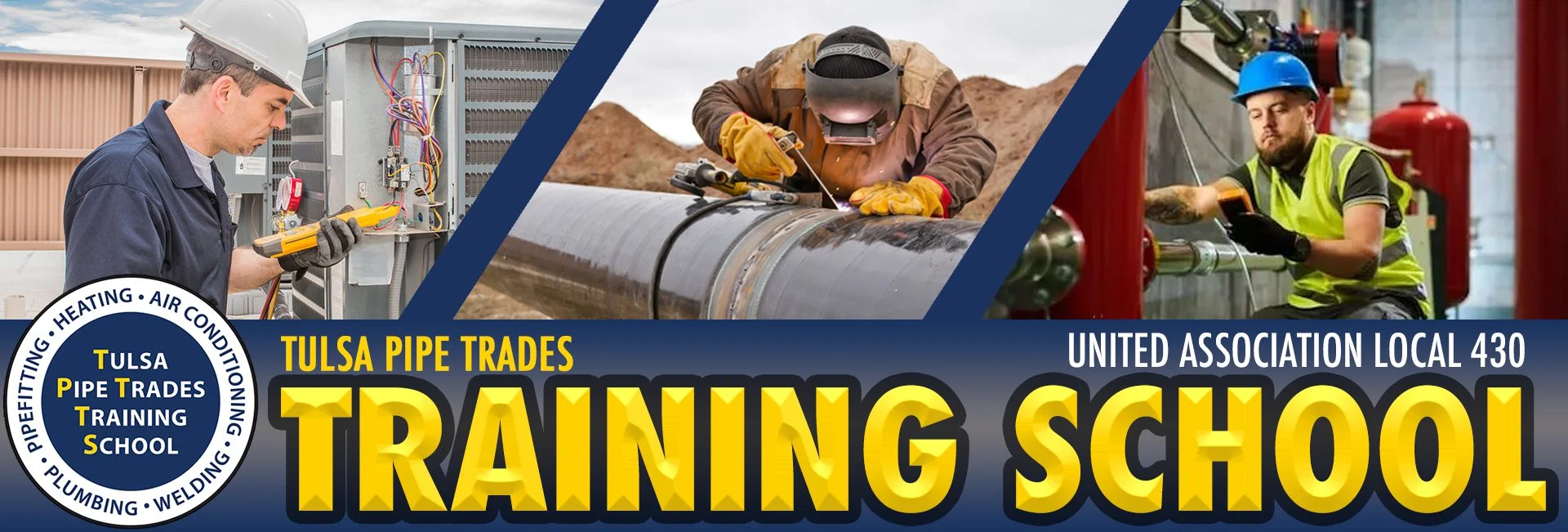 tulsa pipe trades training school hero shot
